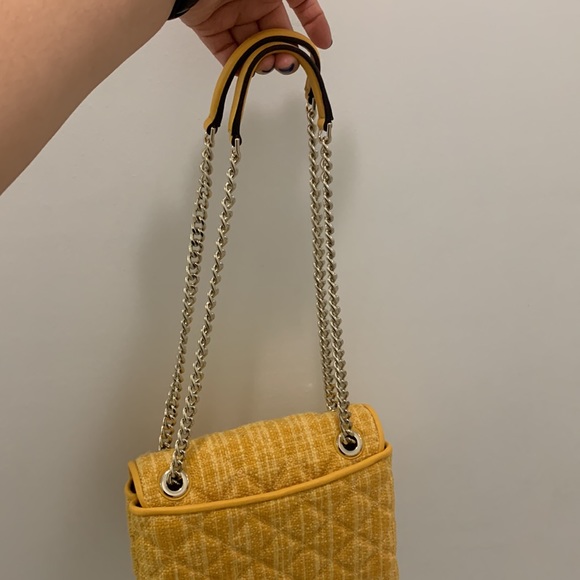 Kate spade Medium Flap Shoulder Bag-  Yellow - Picture 8 of 12